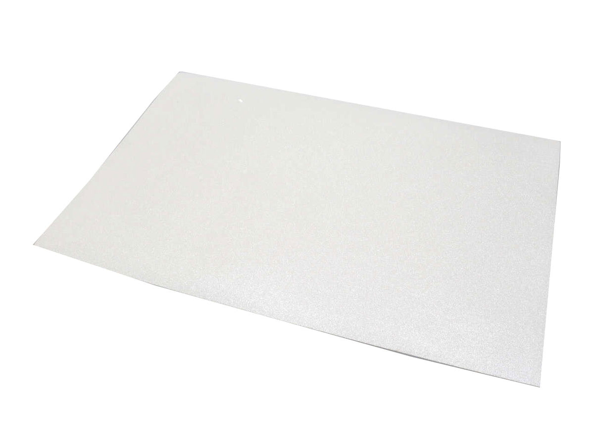 Eva film glitter 40x60cm bianco