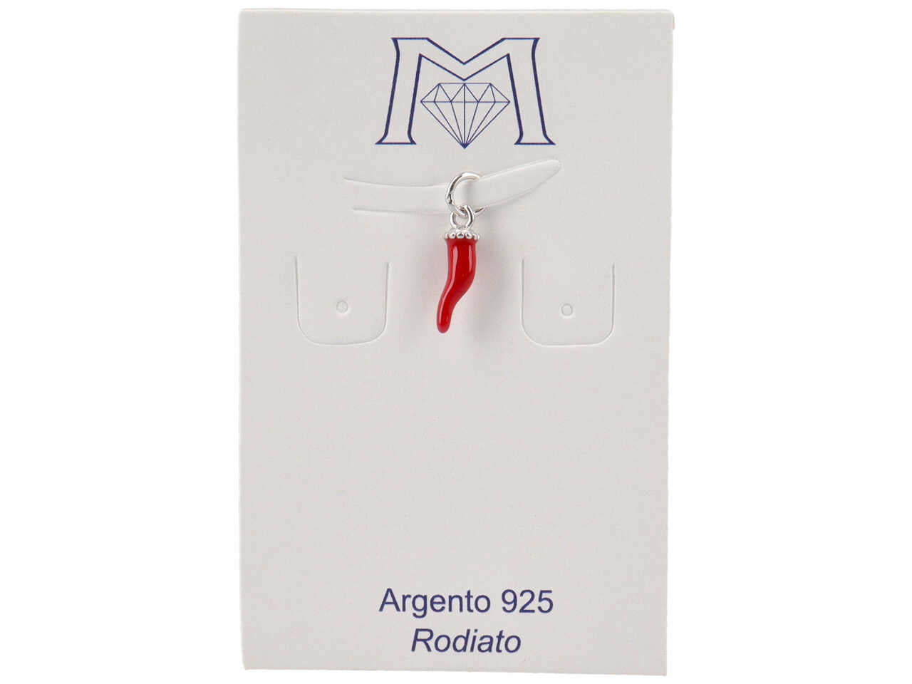Pendente corno porta fortuna