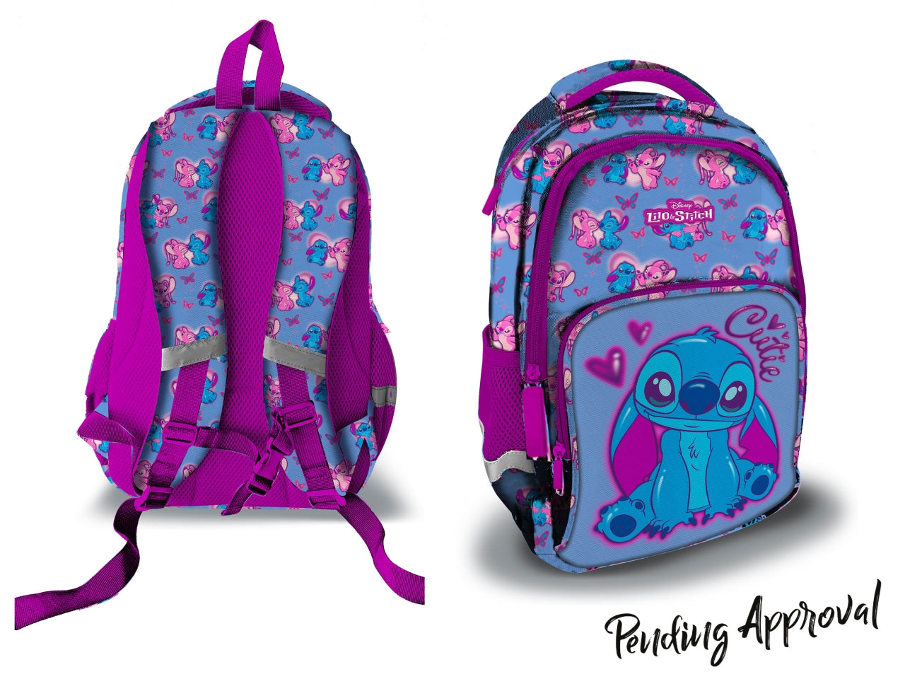 Zaino 3 zip bts stitch