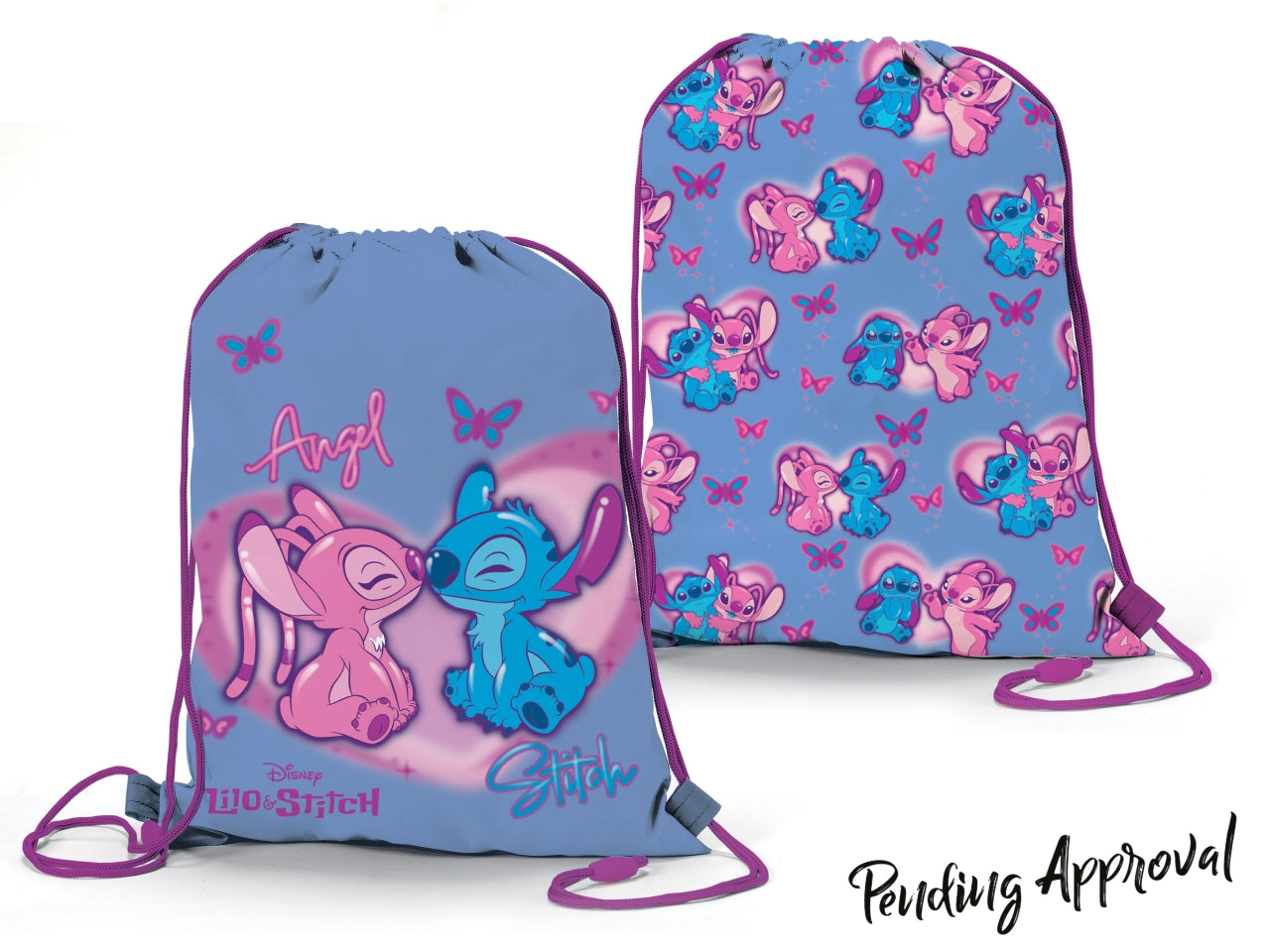 Zaino piatto bts stitch