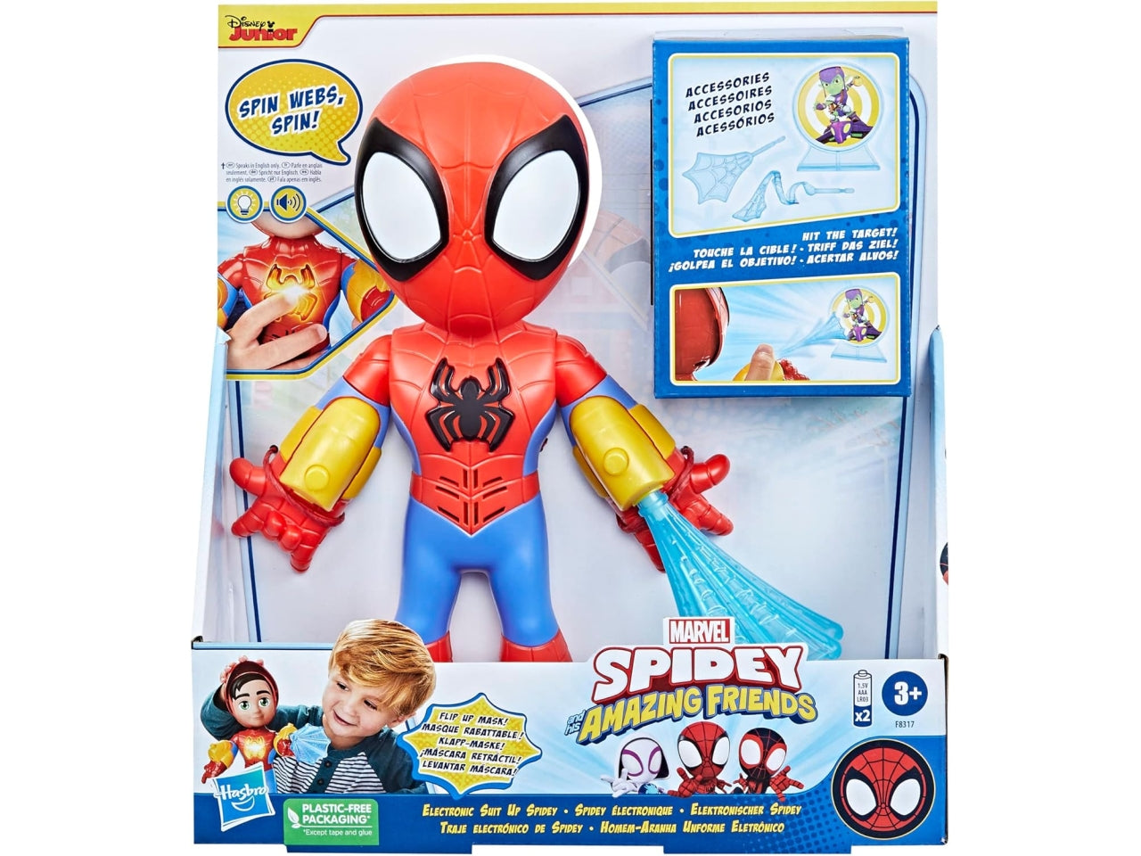 Spidey elettronico con accessori