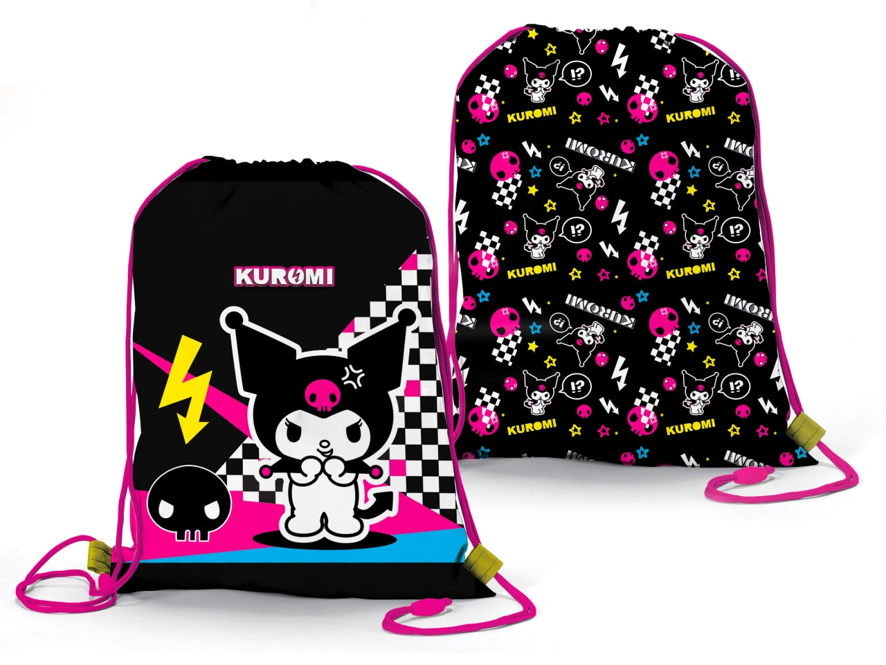 Zaino piatto bts kuromi