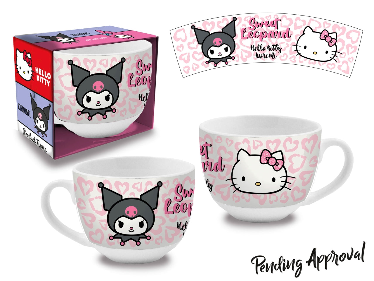 Tazza jumbo hello kitty and friends