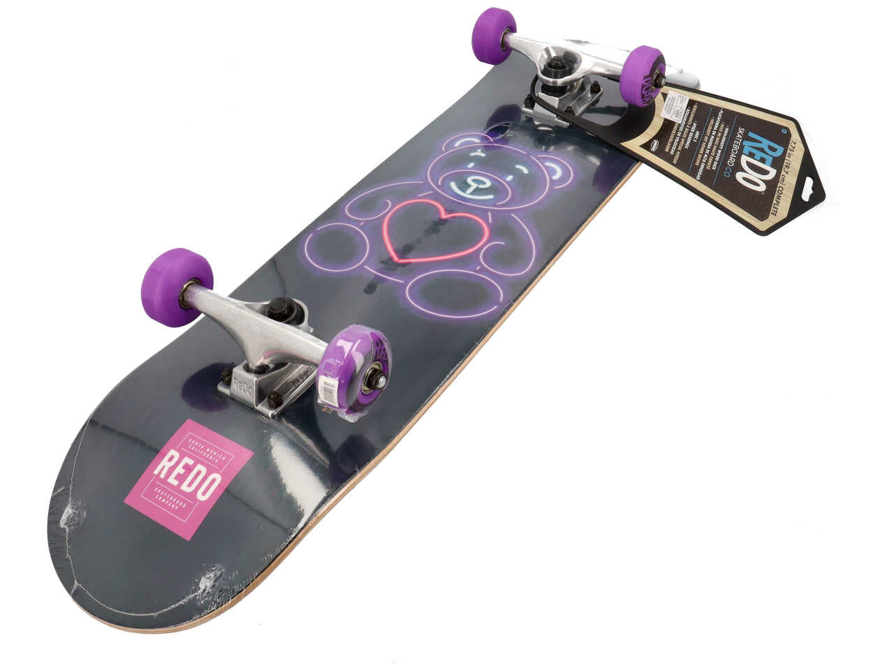 Redo skateboard teddy bear