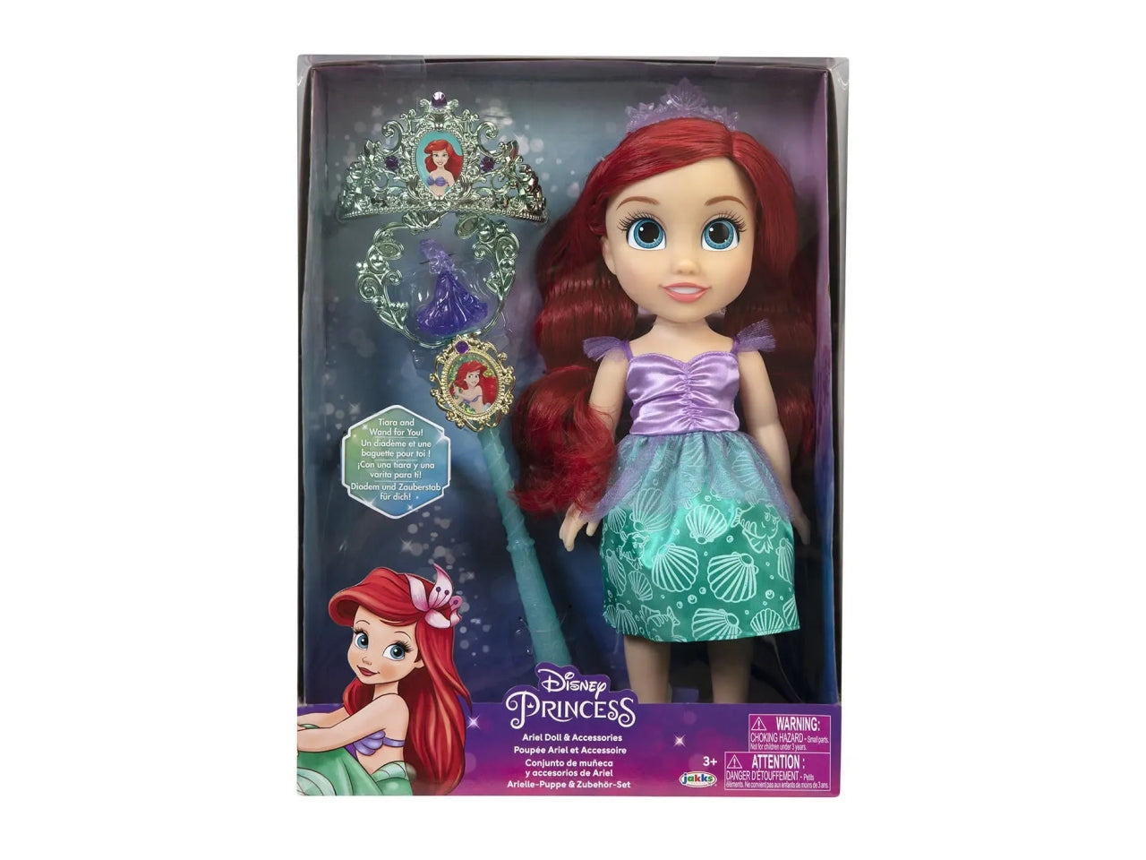 Ariel disney princess con accessori