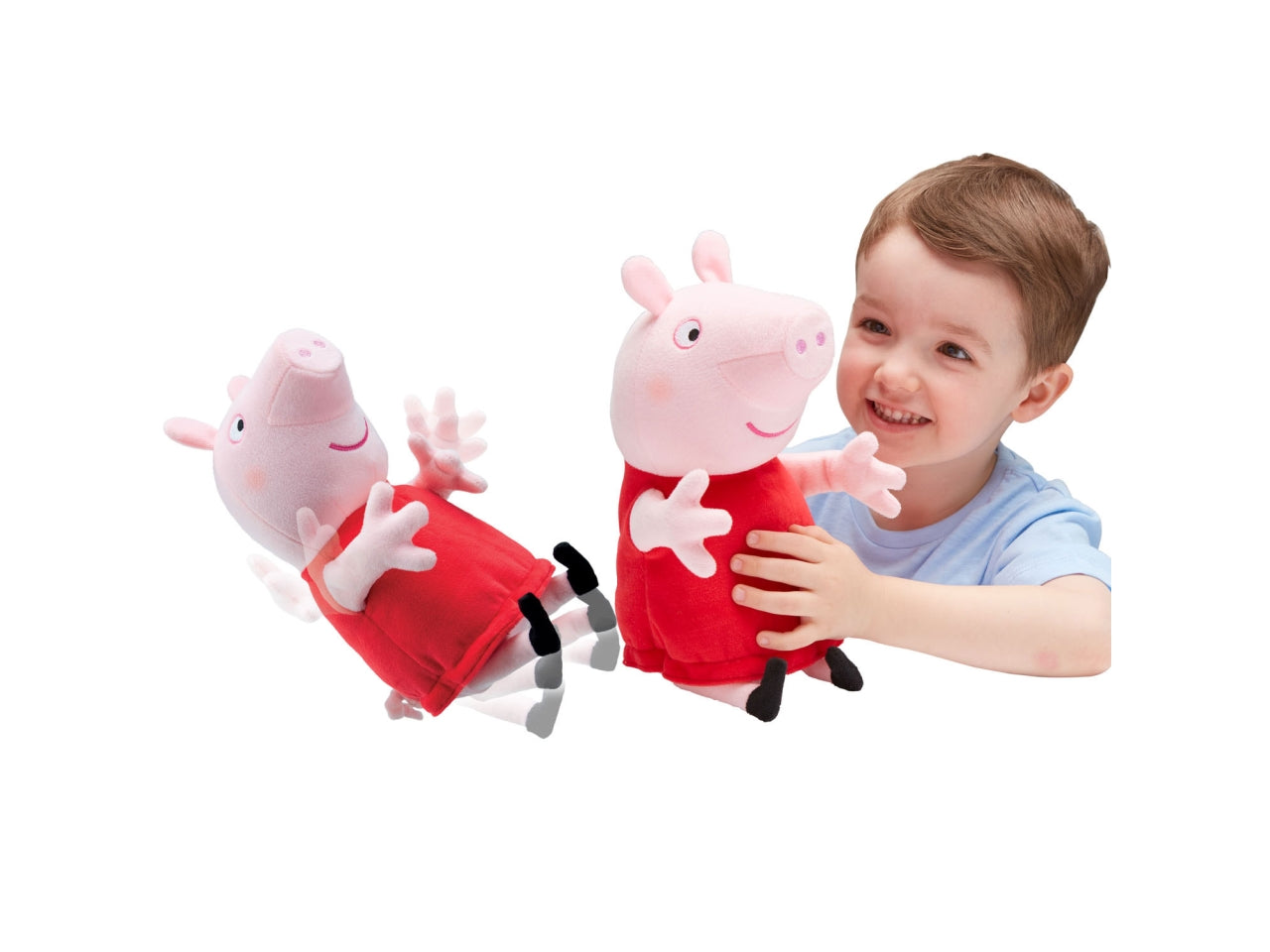 Peppa Pig peluche ride e si muove