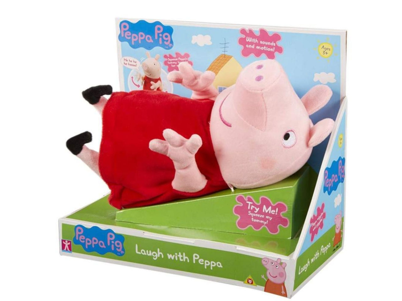 Peppa Pig peluche ride e si muove