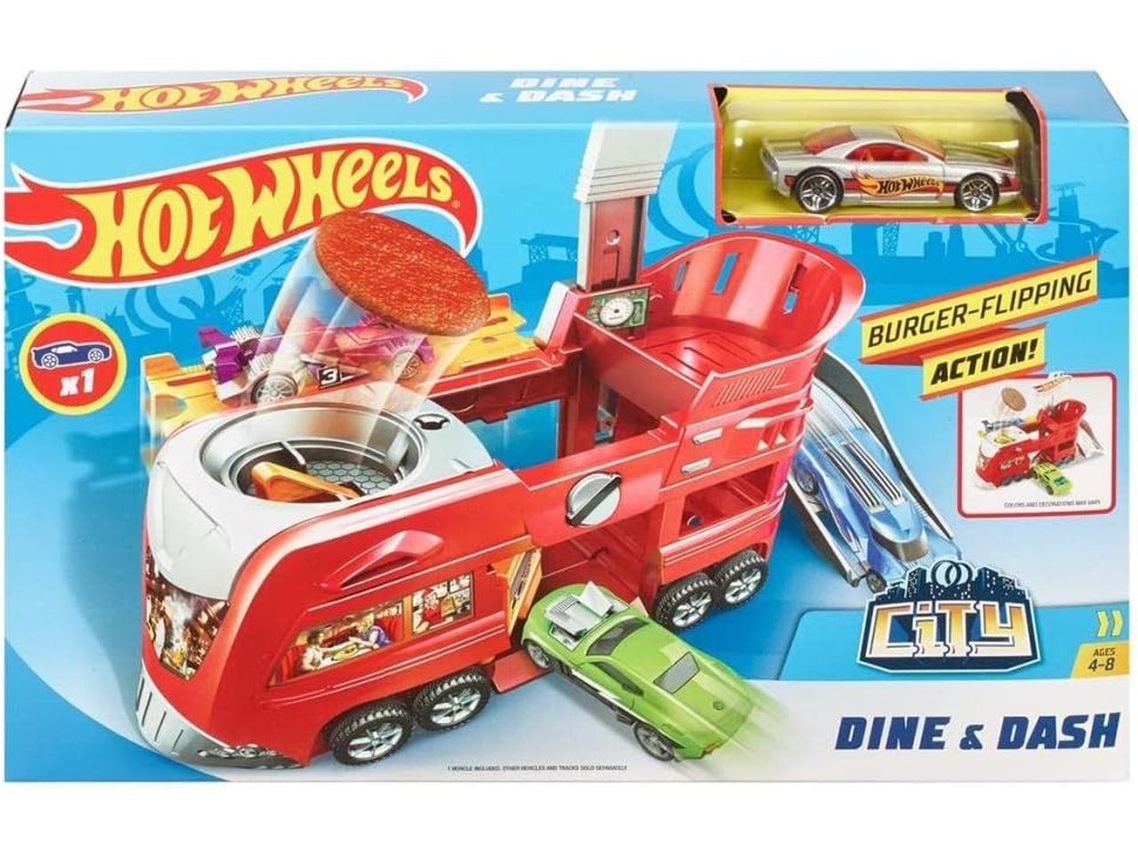 Hot wheels playset pieghevole assortiti $