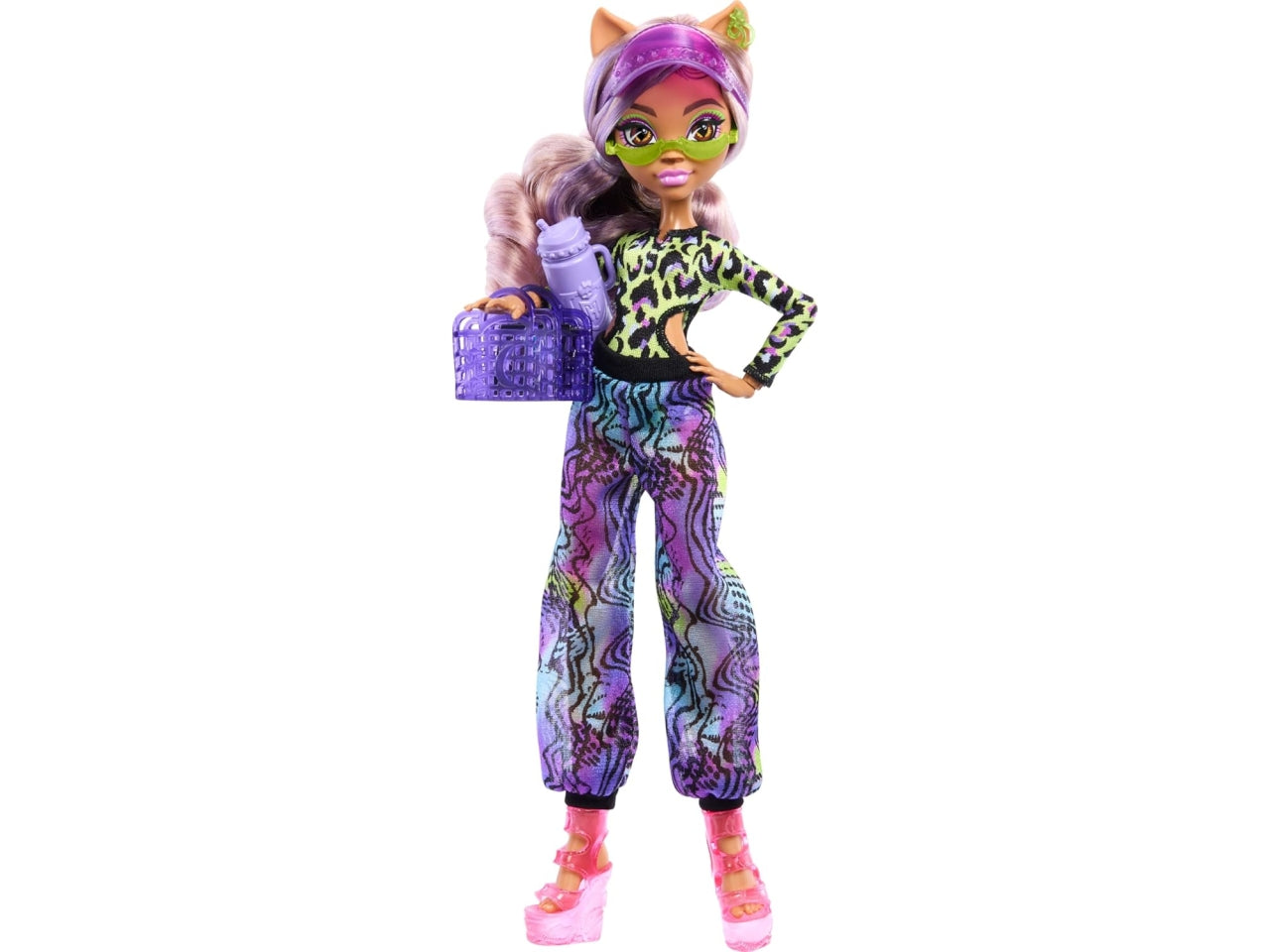 Monster high bambola scare-adise island clawdeen wolf