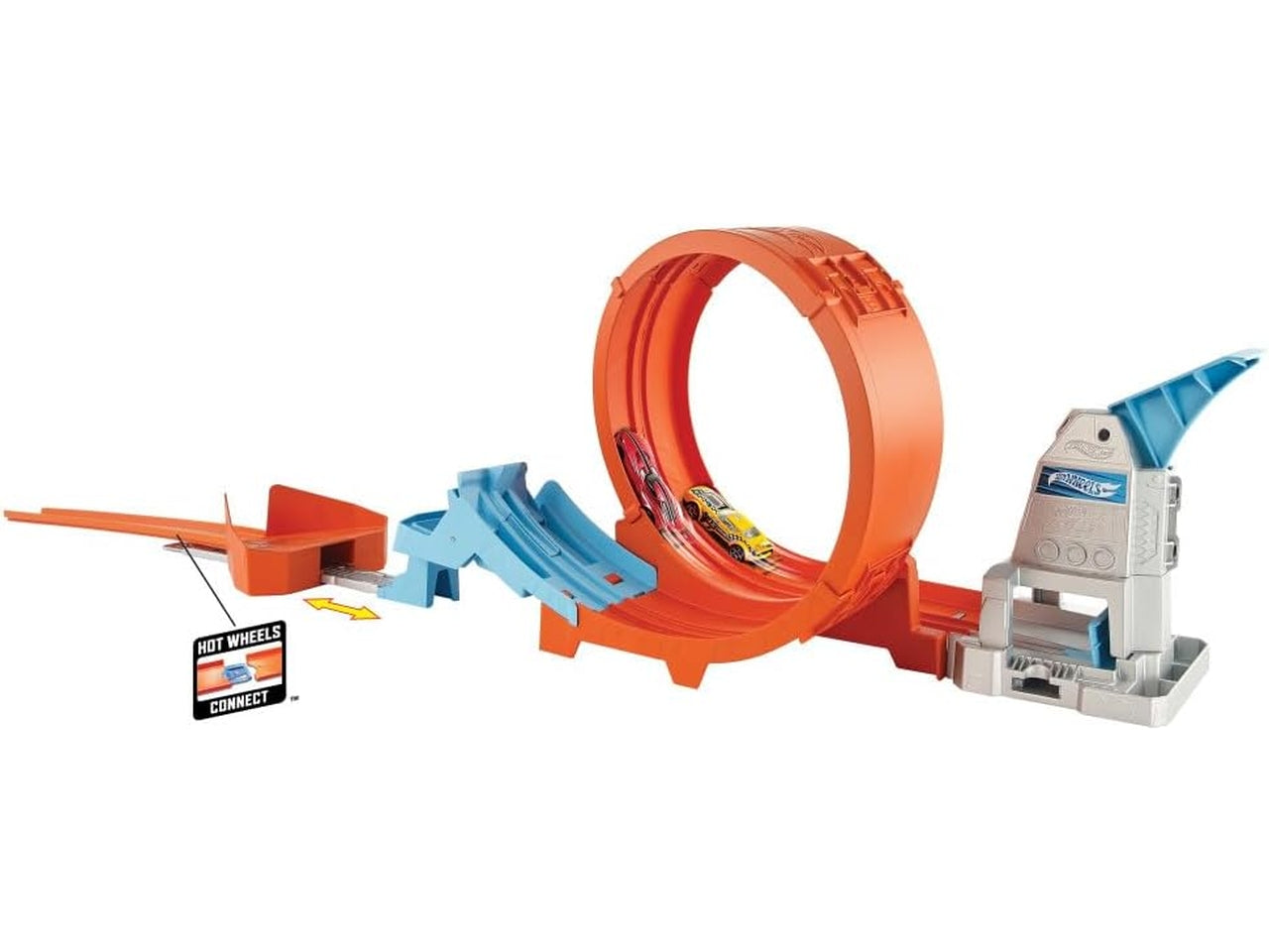Hot wheels pista acrobazie con lanciatore