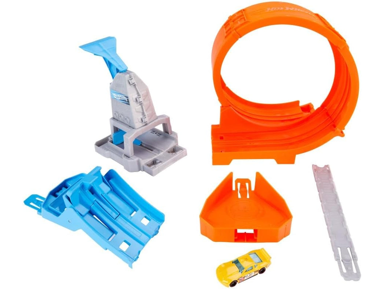 Hot wheels pista acrobazie con lanciatore