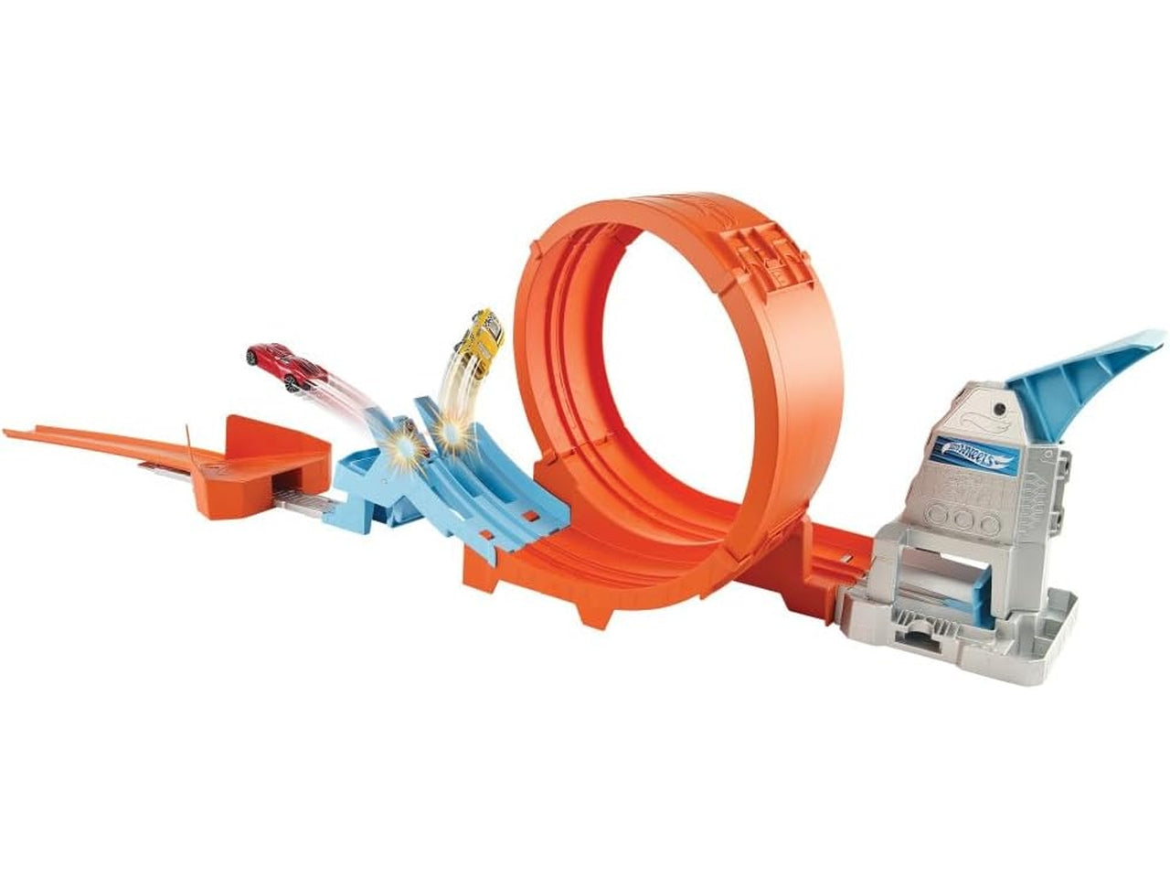 Hot wheels pista acrobazie con lanciatore