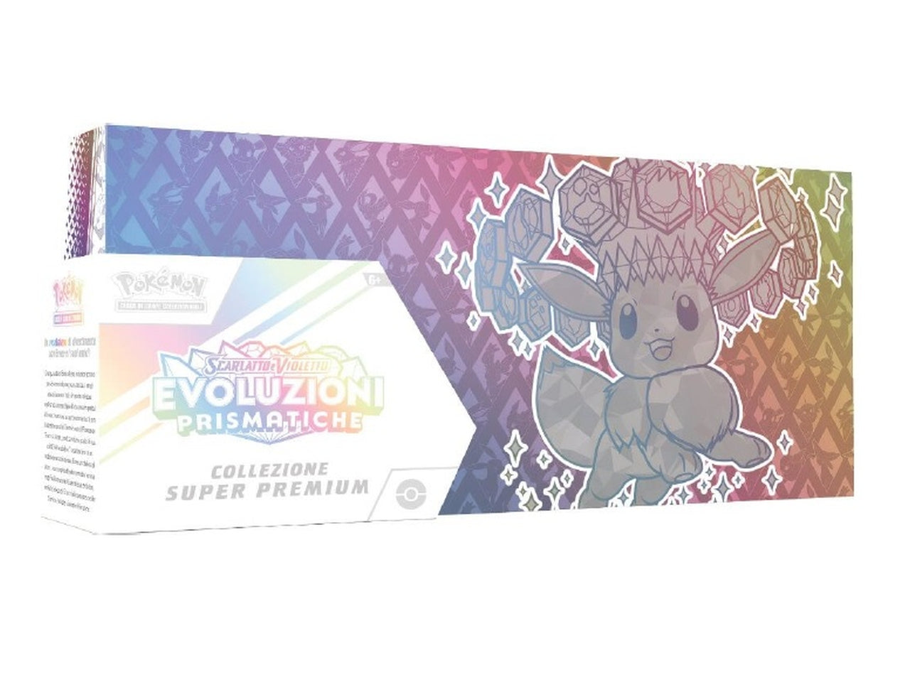 Pokemon collezione super premium evoluzioni prismatiche
