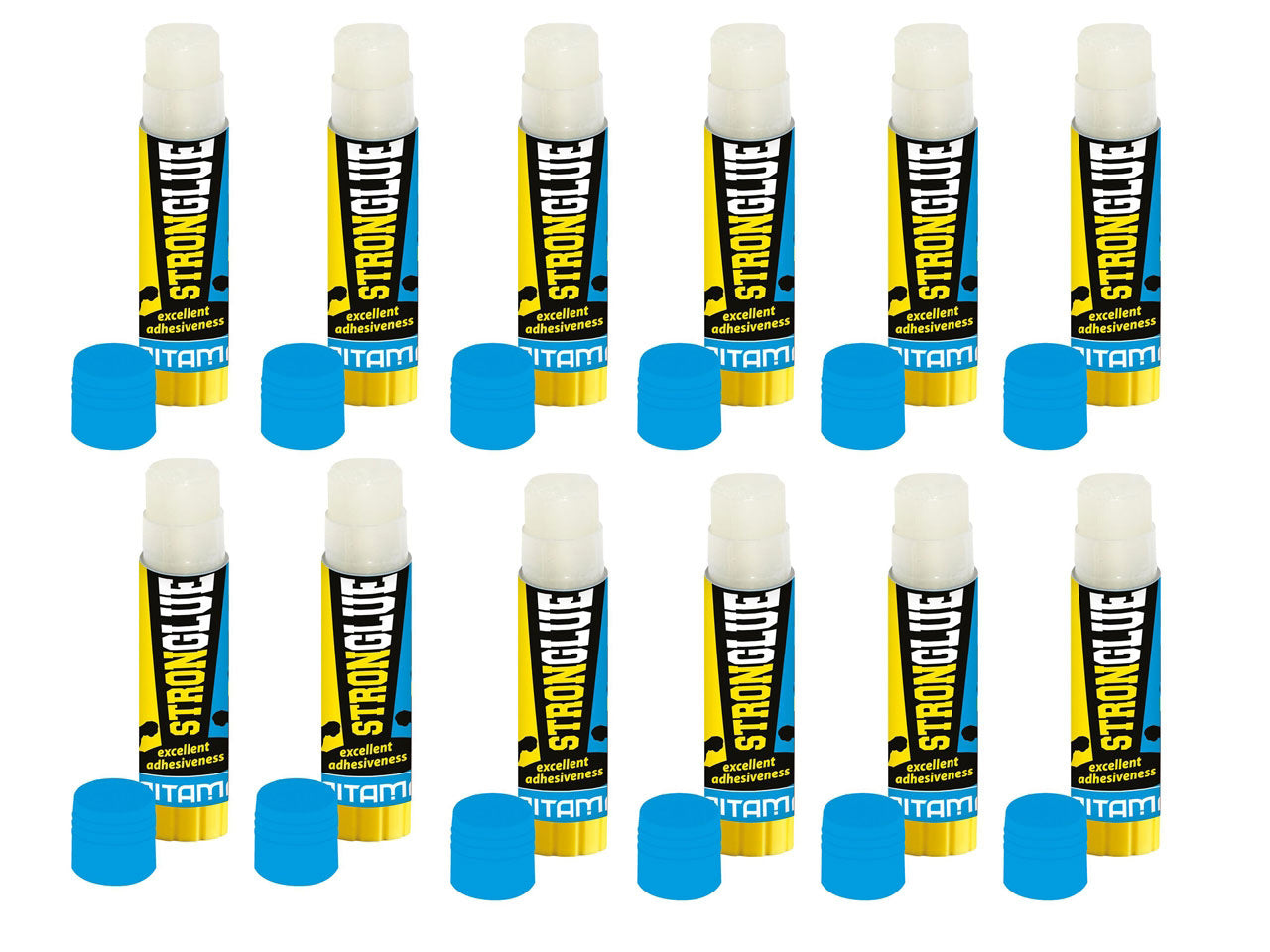 Mitama colla stick strong 21gr scatola 12 pezzi$