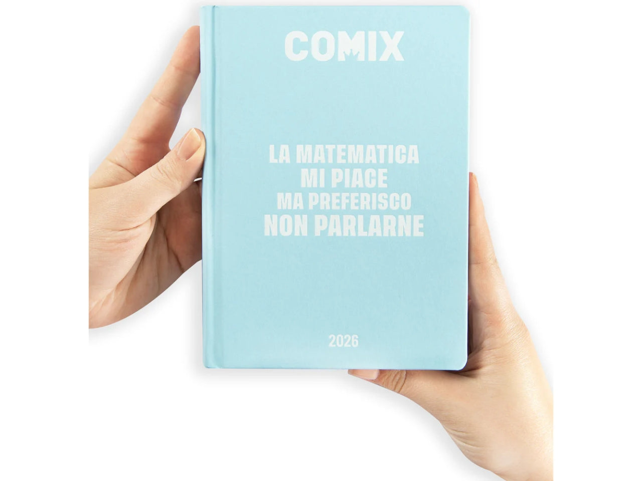 Agenda comix 2025/26 16m standard azzurro