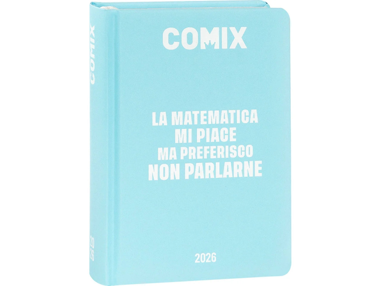 Agenda comix 2025/26 16m standard azzurro