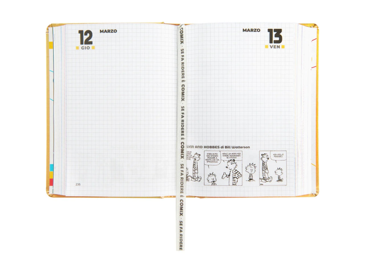 Agenda comix 2025/26 16m standard gold
