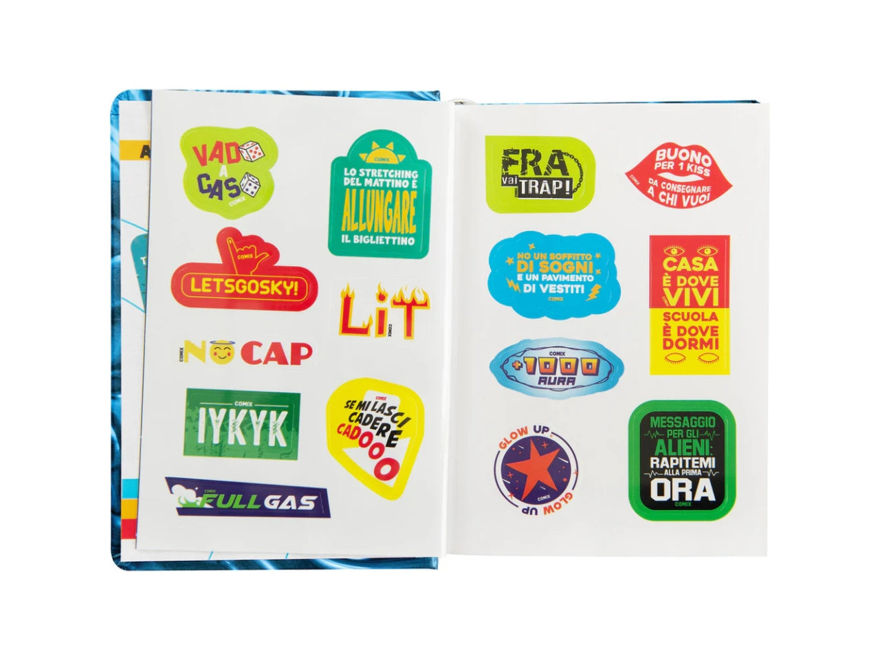 Agenda comix 2025/26 16m standard metal fluid