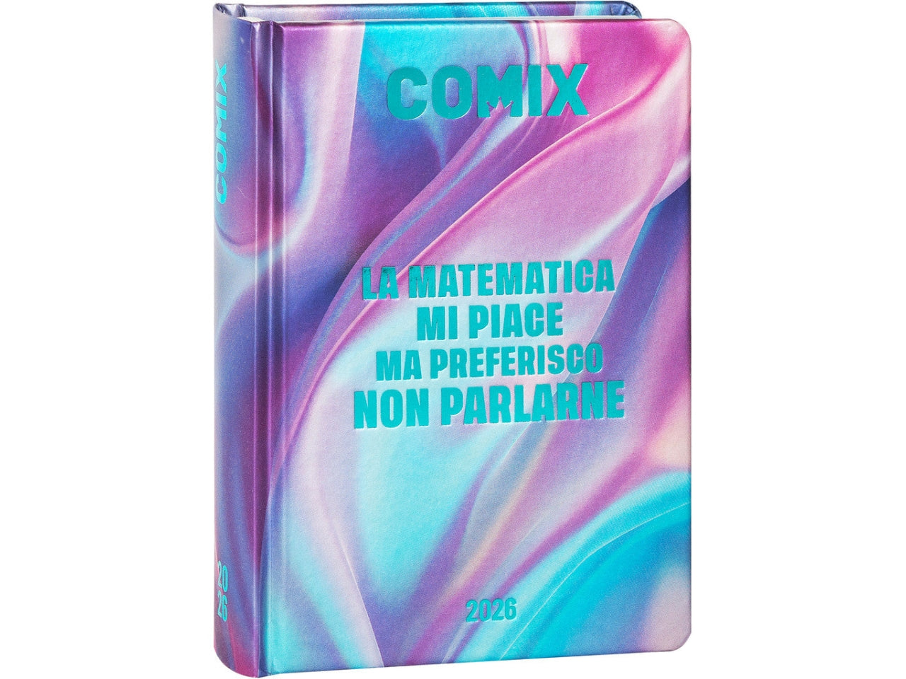 Agenda comix mini 2025/26 16 mesi silky wave