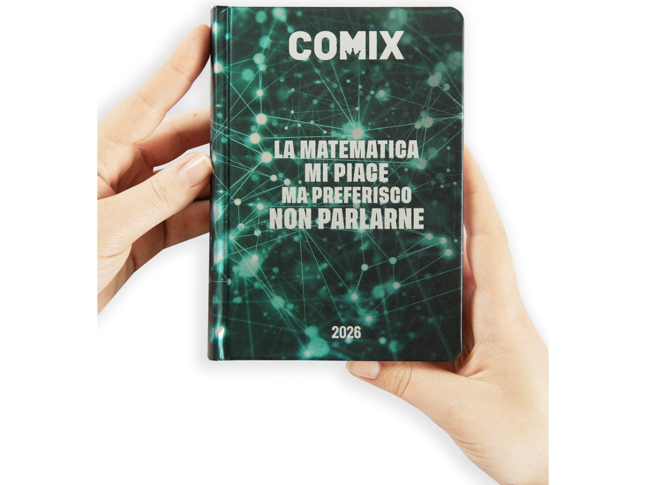 Agenda comix mini2025/26 16 mesi electric green
