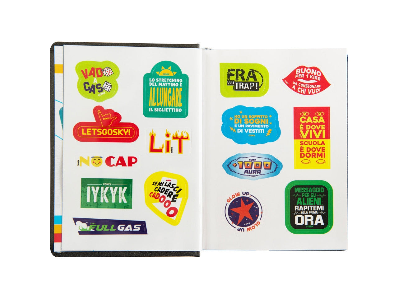 Agenda comix mignon 2025/26 16 mesi charcoal