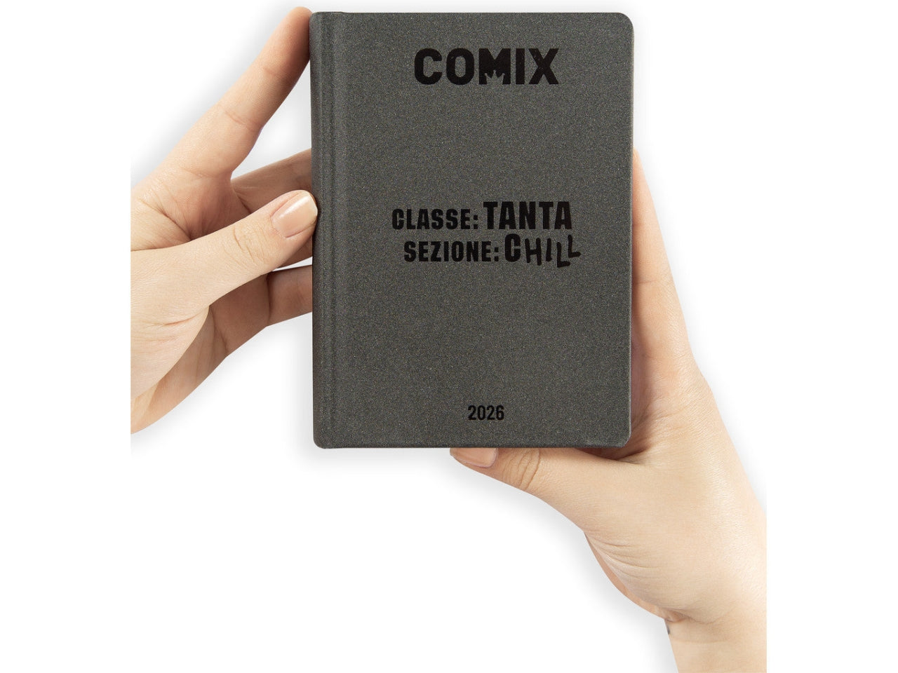 Agenda comix mignon 2025/26 16 mesi charcoal