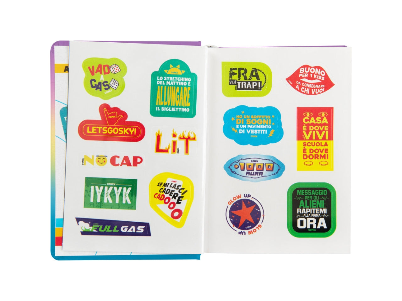 Agenda comix mignon2025/26 16 mesi sunrise sky