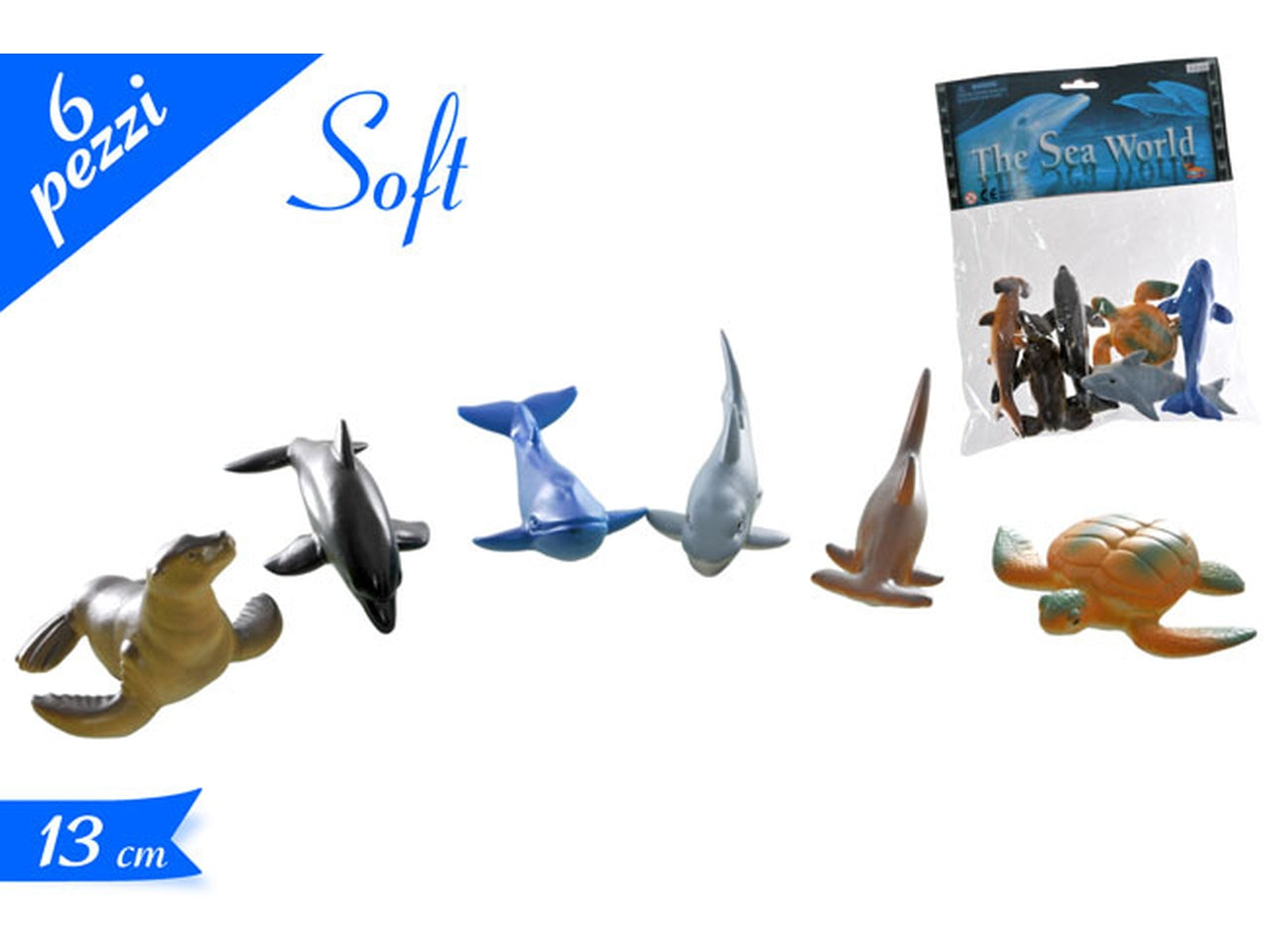 Animale del mare assortiti