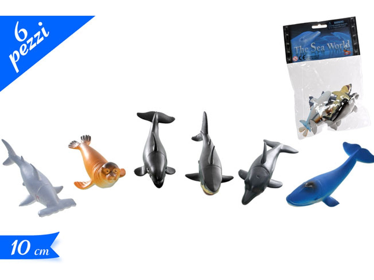 Animali del mare assortiti