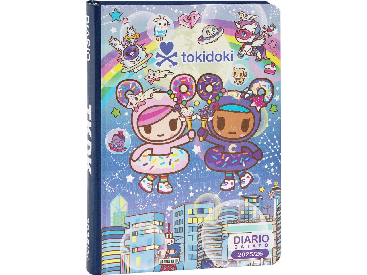 Diario tokidoki standard 2025/26 blu