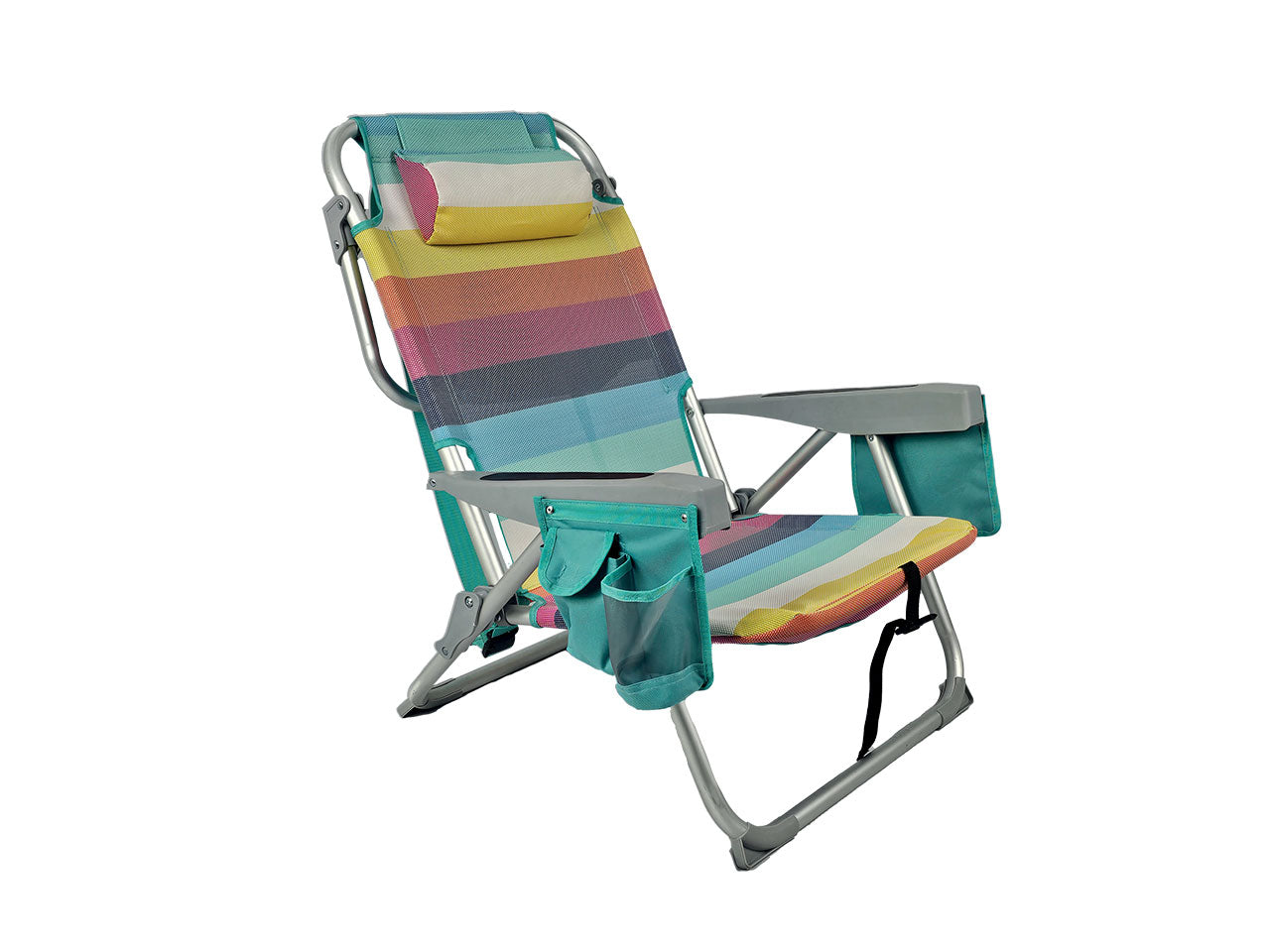 Spiaggina Beach Chair And 61x61x78 alluminio in colori assortiti