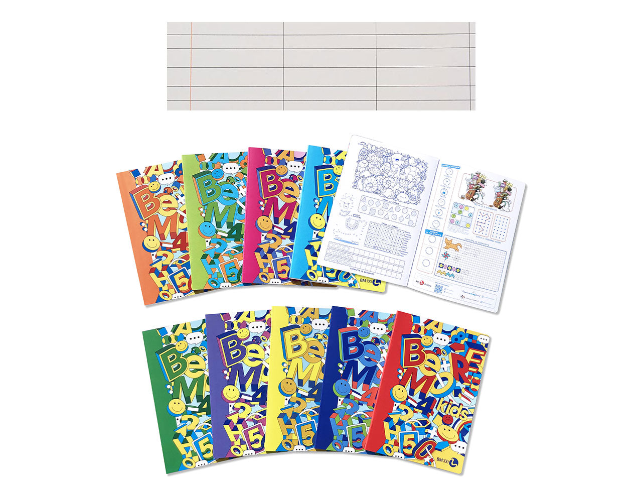 Quaderno maxi kids 100gr confezione da 10 pezzi rigatura A