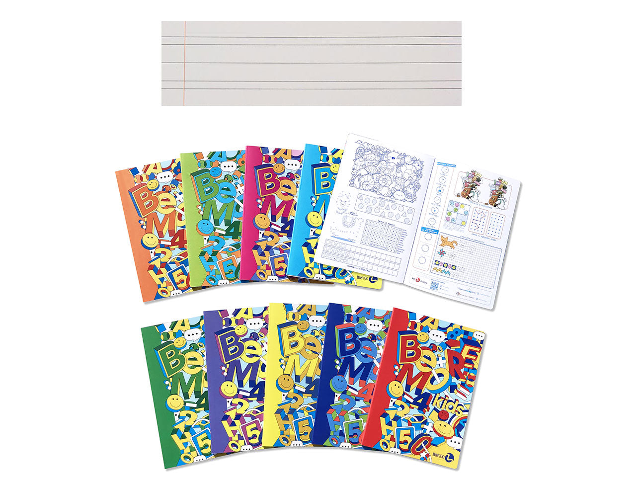 Quaderno maxi kids 100gr confezione da 10 pezzi rigatura B
