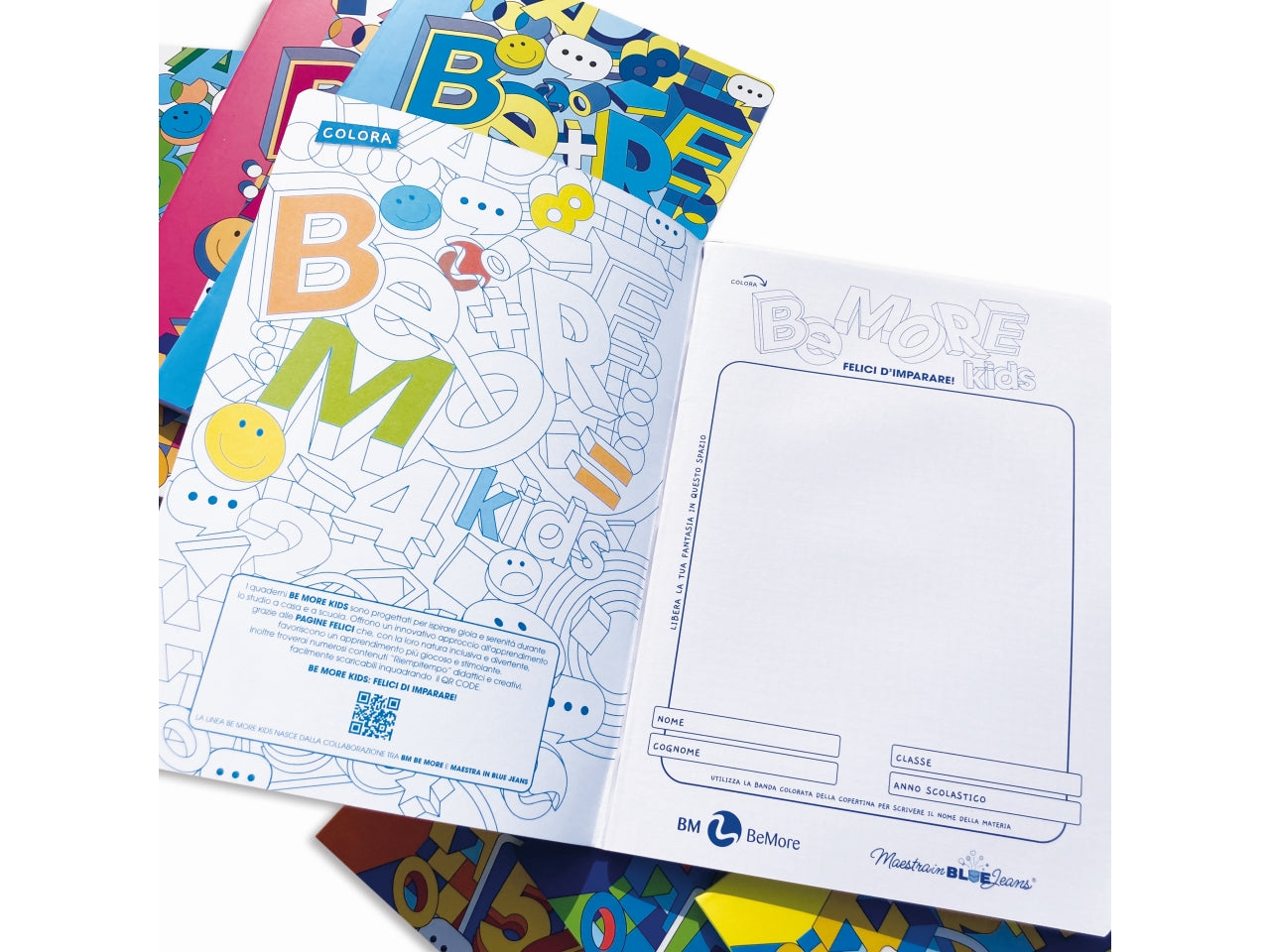 Quaderno maxi kids 100gr confezione da 10 pezzi rigatura C con margine