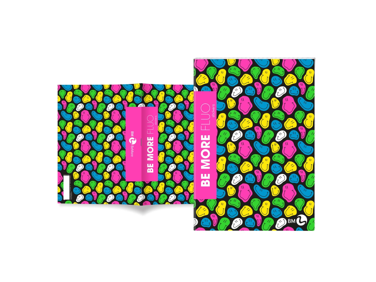 Quaderno maxi fluo 100gr confezione da 10 pezzi rigatura 5mm