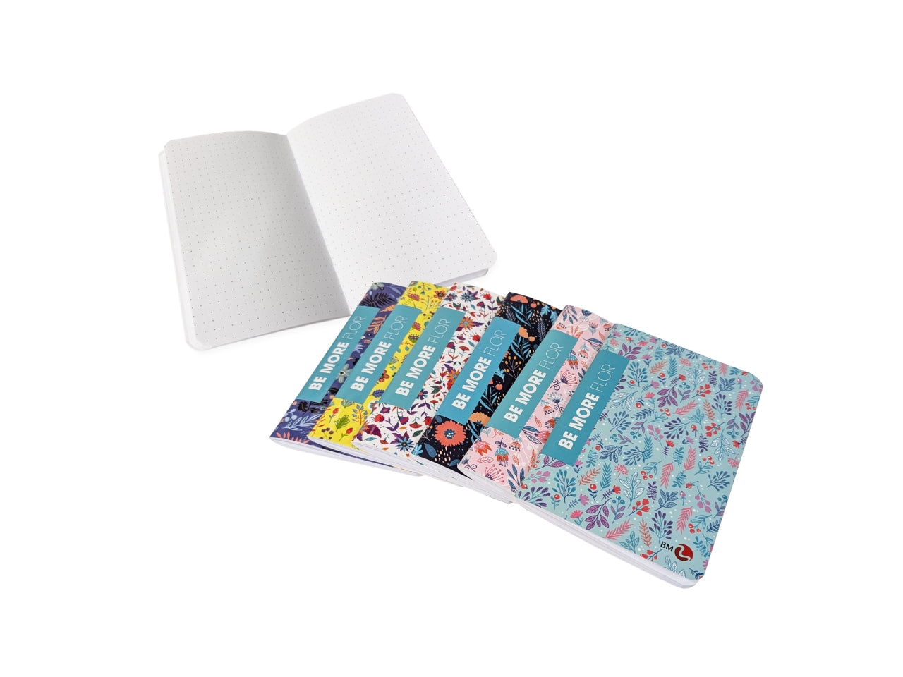 Quaderno mini flor A6 10x15cm 80 pagine rigatura puntinato