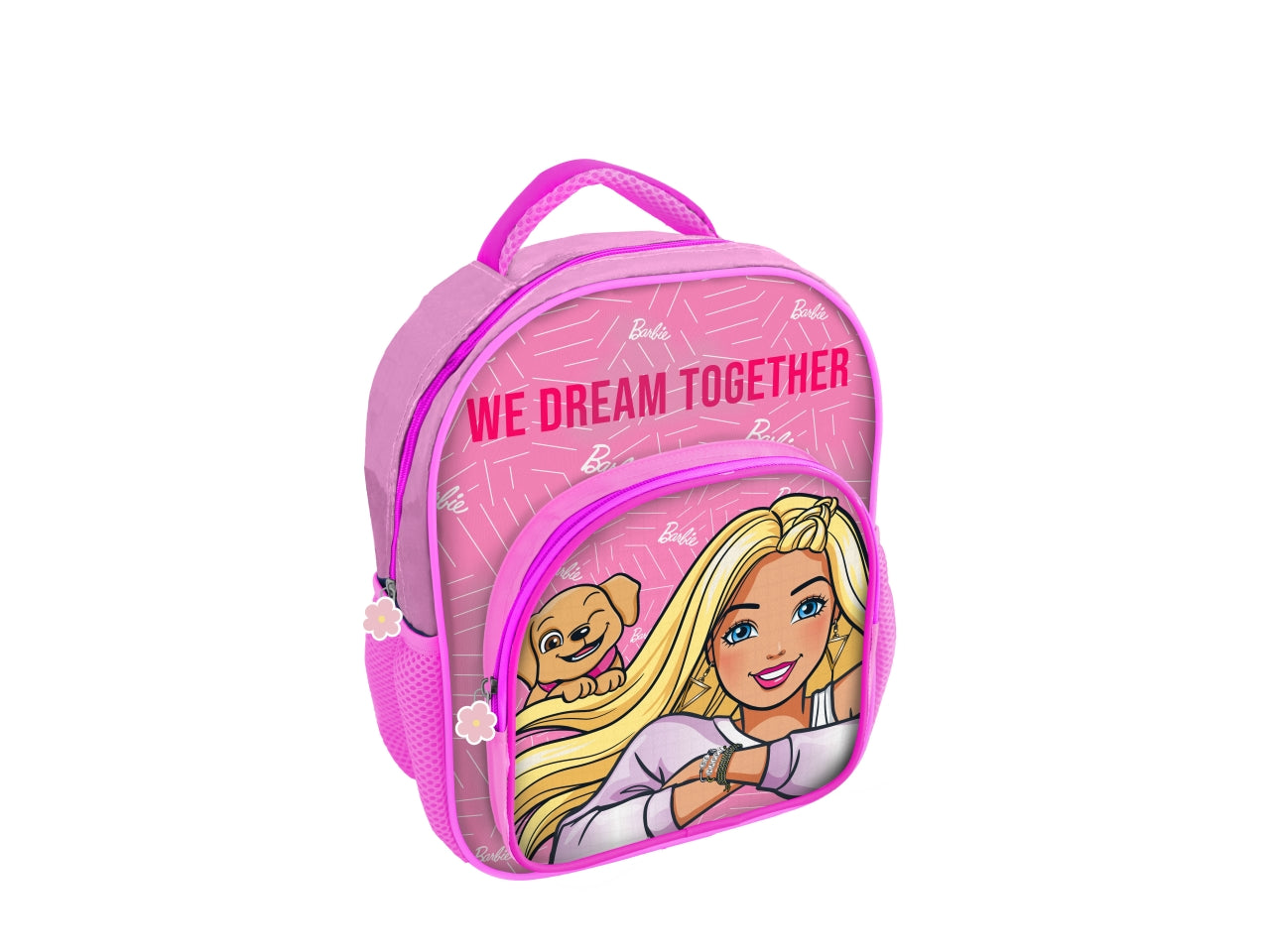 Barbie zaino 30cm c/tasca e borraccia