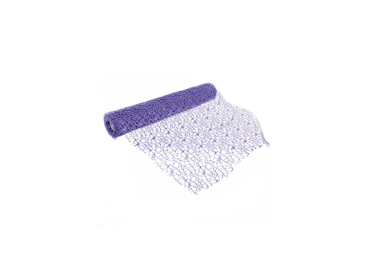 Rotolo di polycotton net 48X5yard lilla