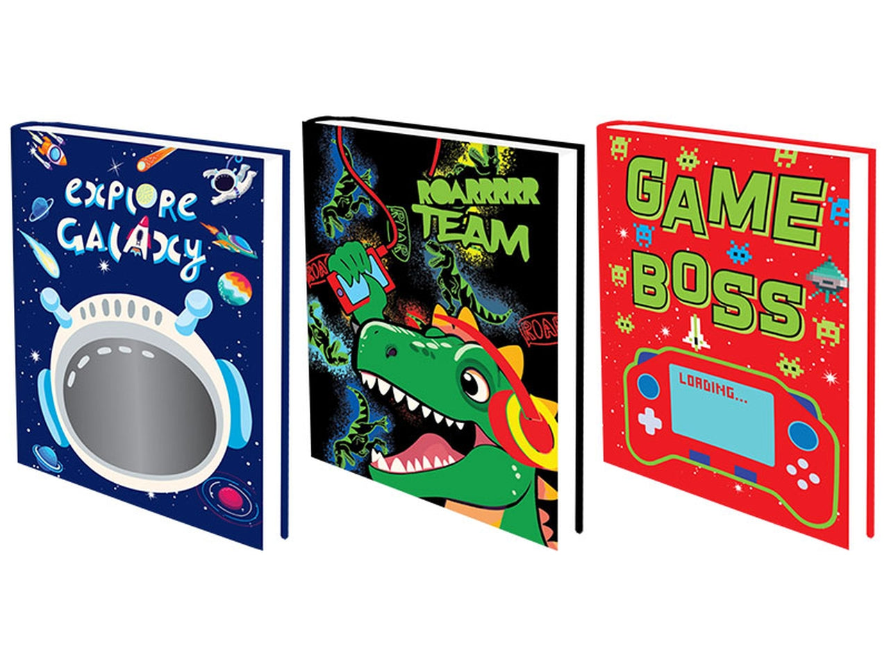Diario active standard playtoy kids boy fantasie assortite