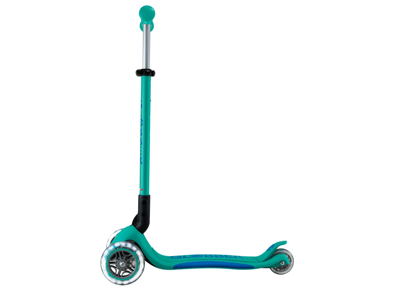 Globber - Primo Foldable Plus Light monopattino - Emerald Green-Navy Blue