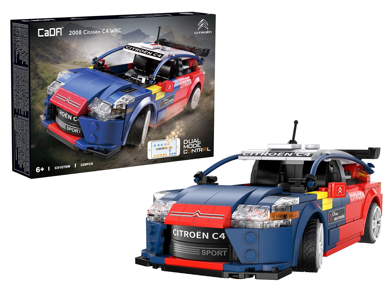Cada - 2008 Citroen C4 WRC radiocomandata - 329 pezzi
