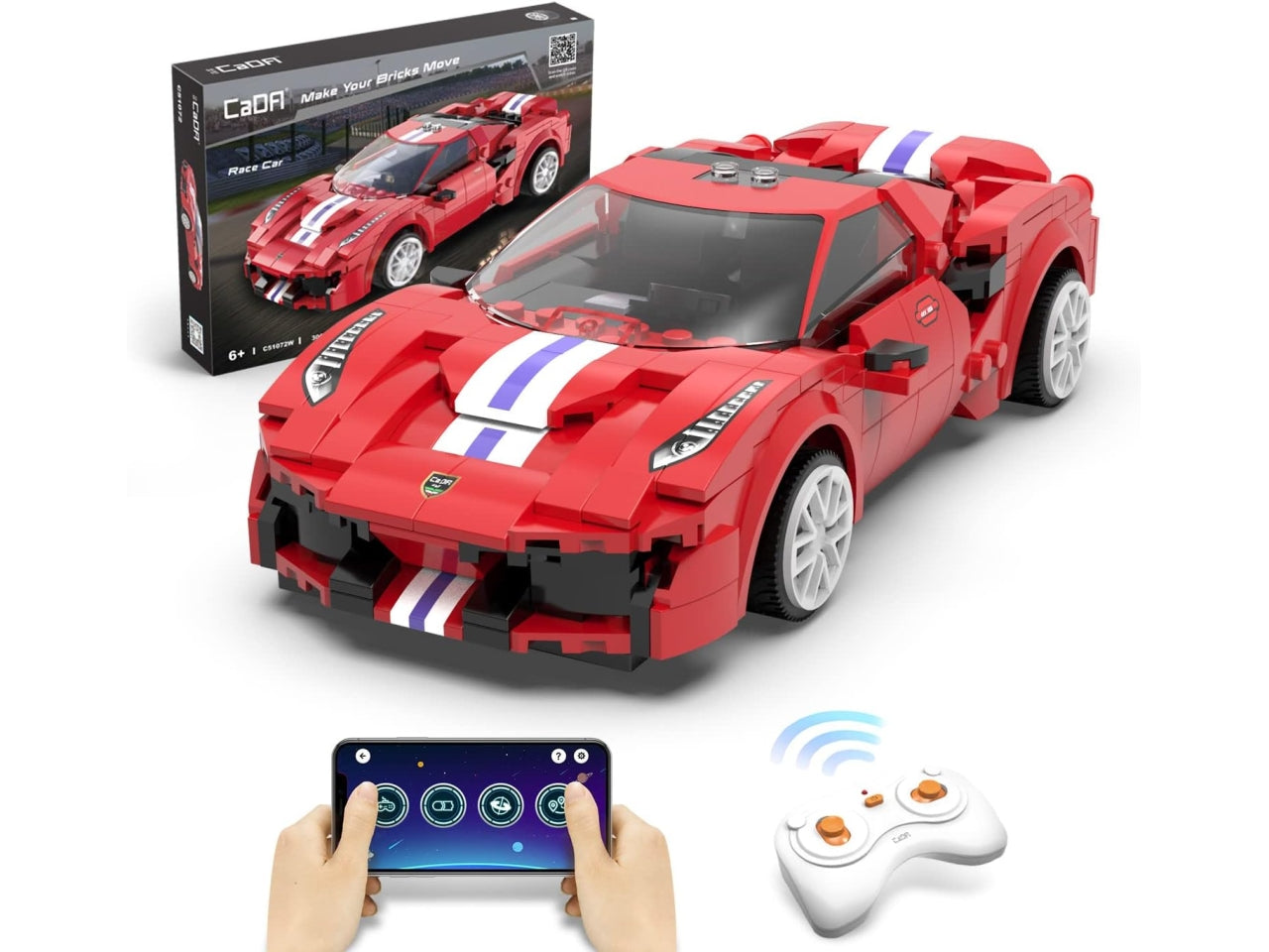 Cada - 488 Super Car radiocomandata - 306 pezzi