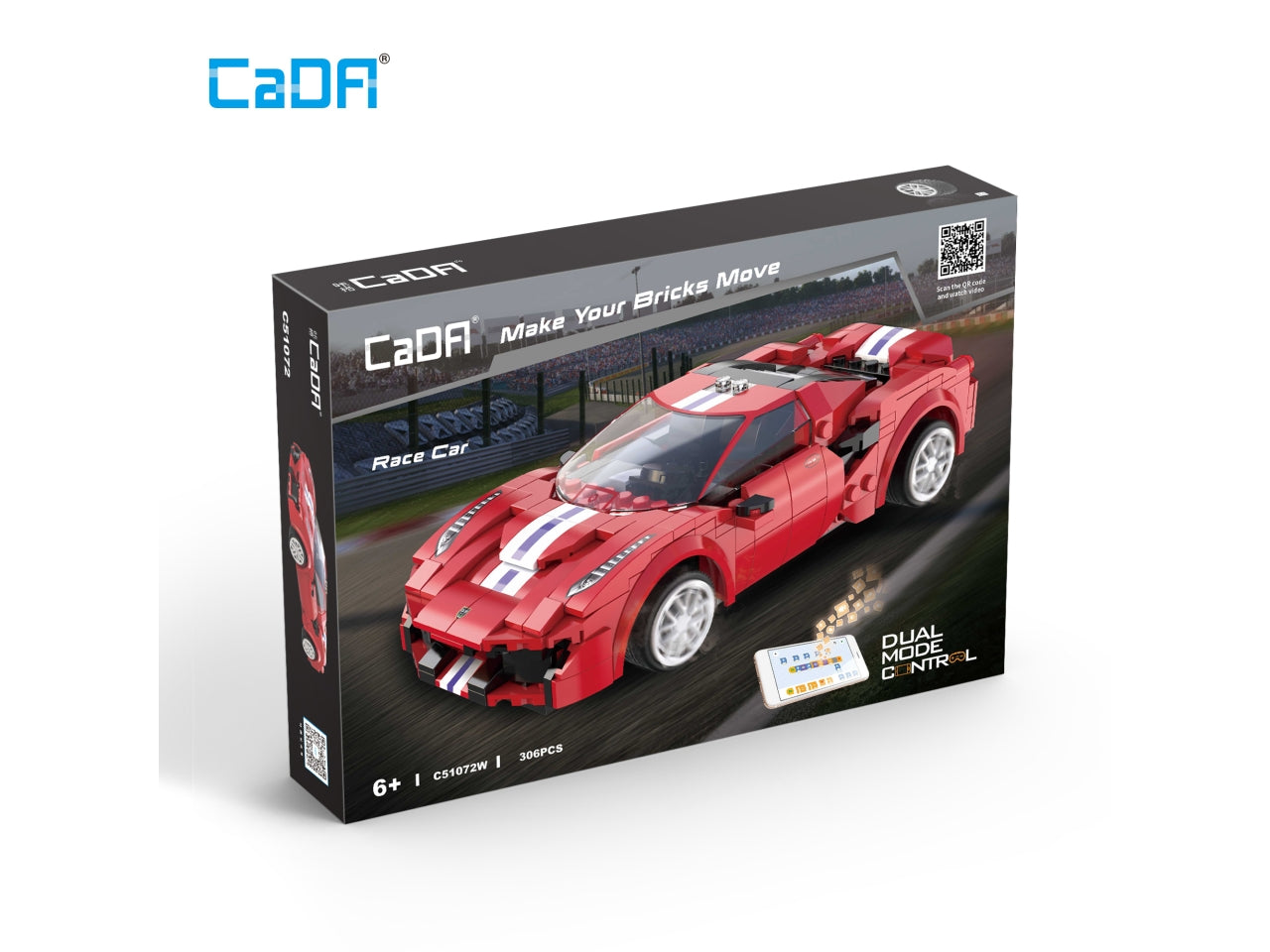 Cada - 488 Super Car radiocomandata - 306 pezzi