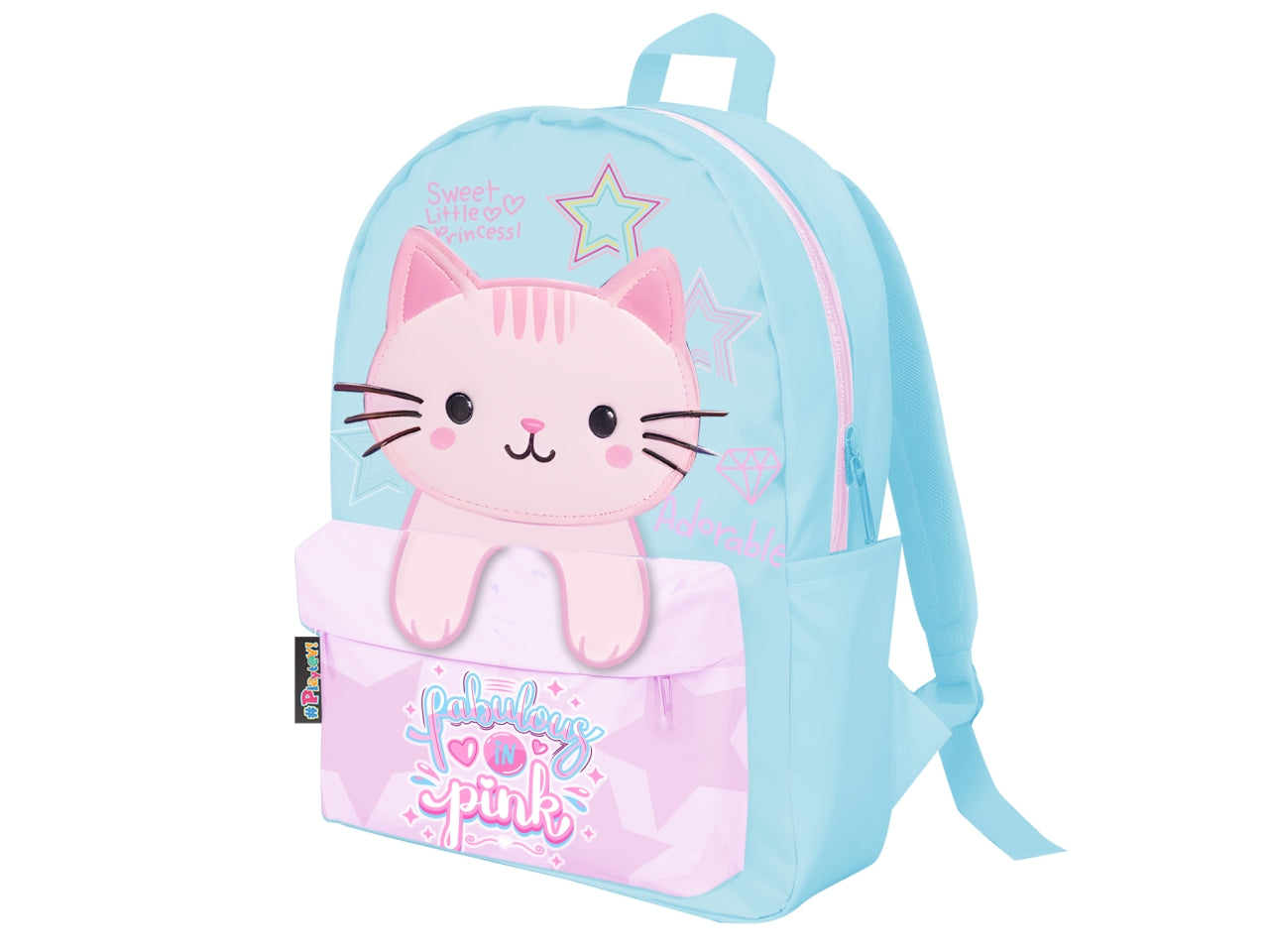 Playtoy cute zaino asilo gattino