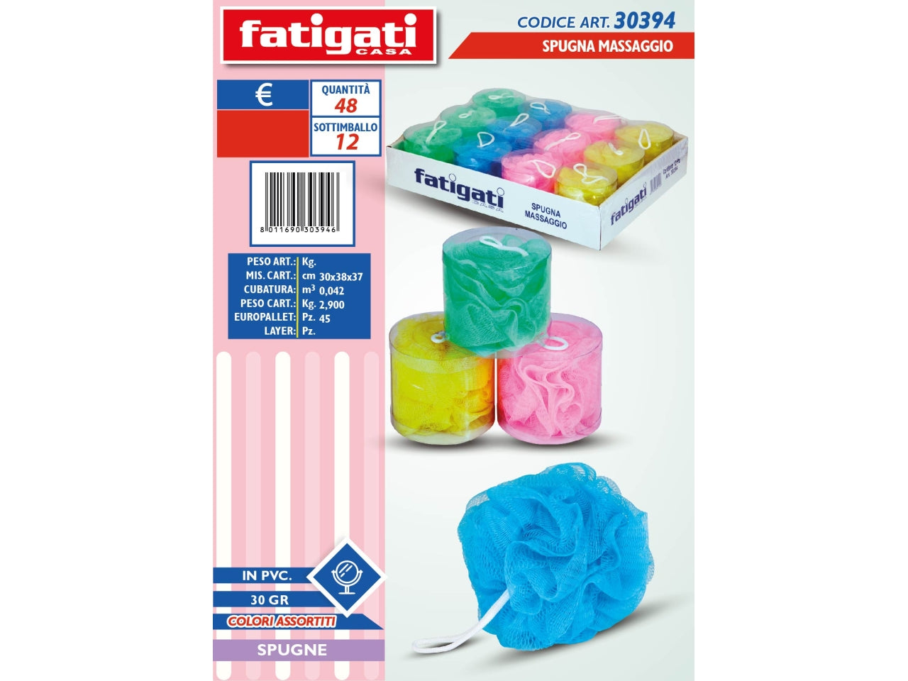 Spugna massaggio 30gr