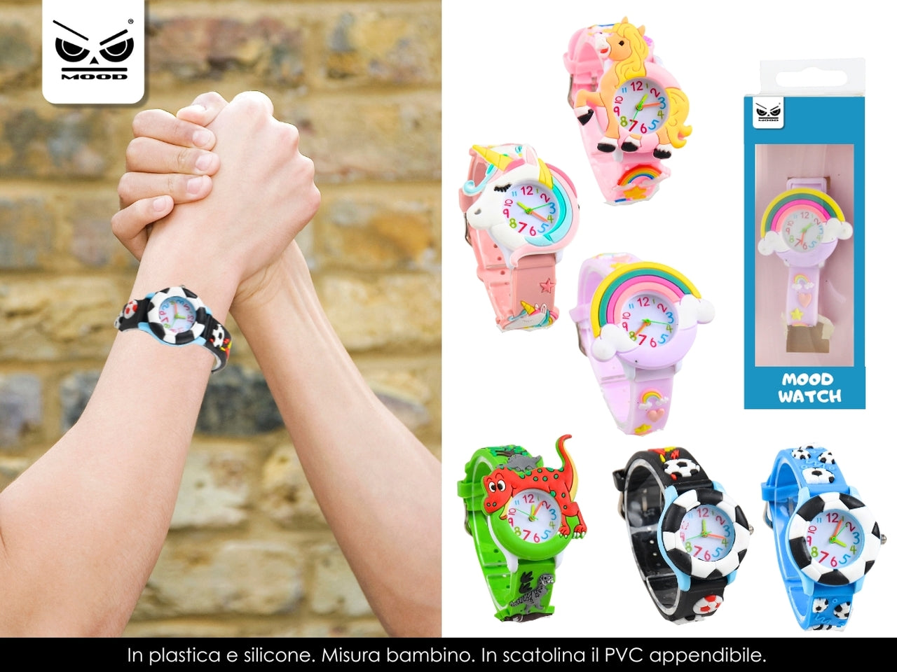 Orologio kids in silicone 3d