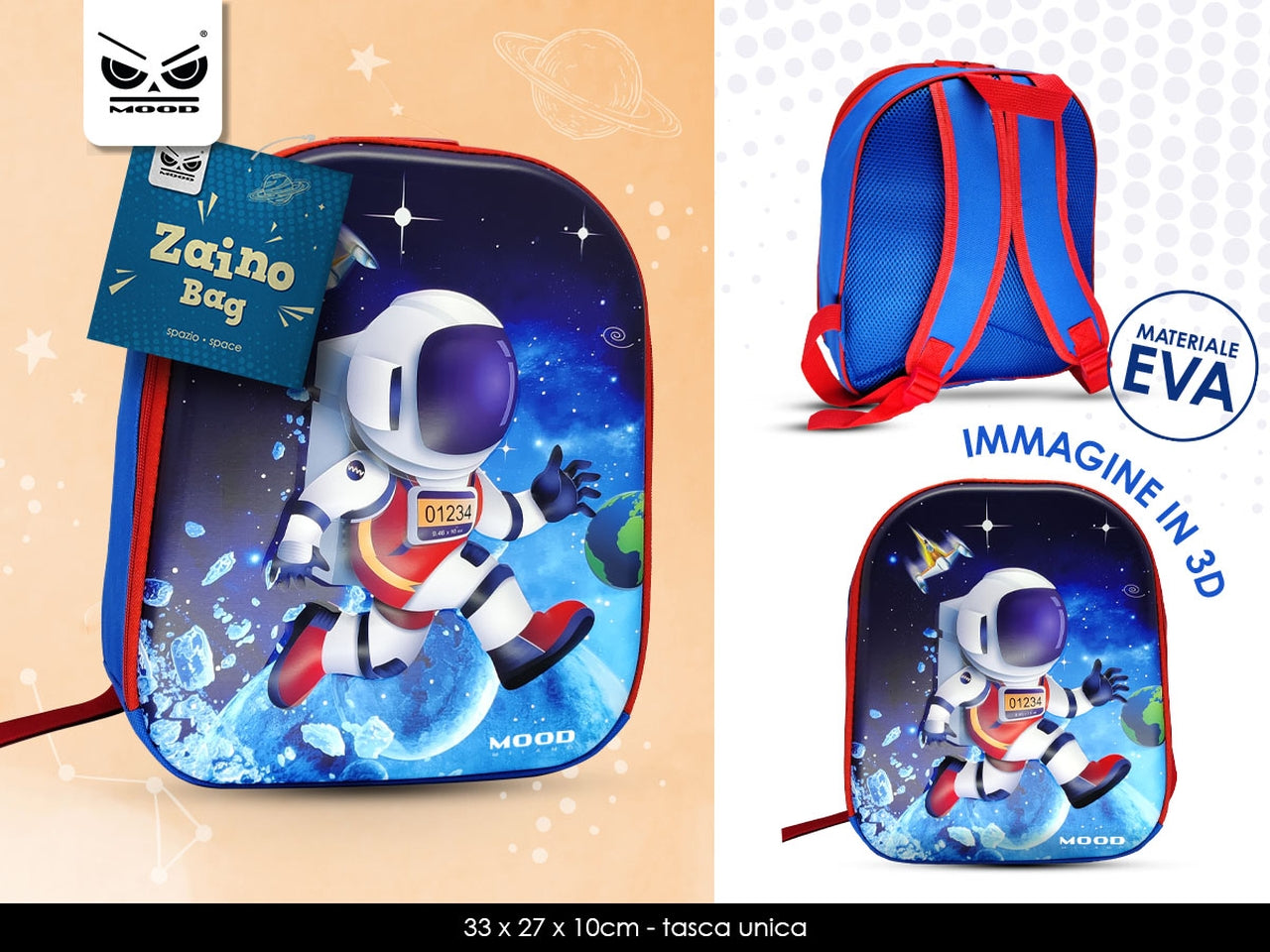 Zaino space asilo
