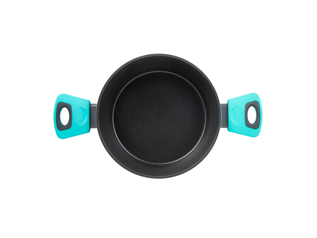 Emotion casseruola in alluminio forgiato con coperchio 20xh.9,5cm per piani ad induzione