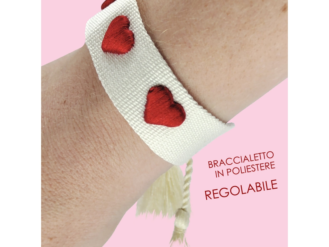 Braccialetto cuori