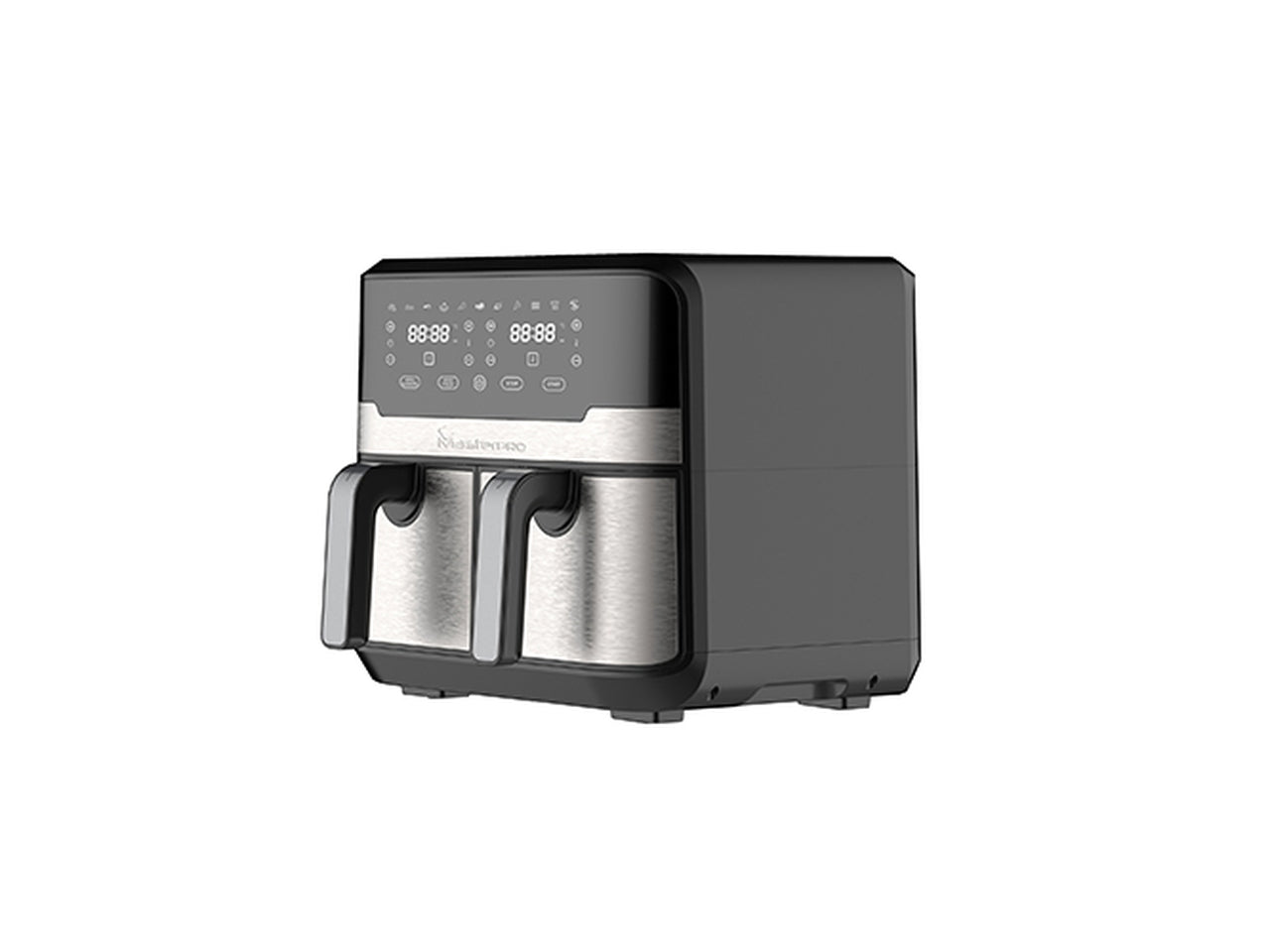 Friggitrice ad aria rocket duo 900 9L 2400W con doppio cestello e 11 programmi